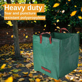 Maxbell Leaf Bag Reusable Yard Leaf Waste Bag for Leaves Grass Clippings Weeds 65cmx65cmx65cm