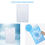 Maxbell Ice Pack for Cooler Transporting Freezer Pack for Road Trips Fishing Camping 250ml
