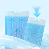 Maxbell Ice Pack for Cooler Transporting Freezer Pack for Road Trips Fishing Camping 250ml