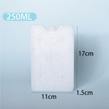 Maxbell Ice Pack for Cooler Transporting Freezer Pack for Road Trips Fishing Camping 250ml