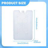 Maxbell Ice Pack for Cooler Transporting Freezer Pack for Road Trips Fishing Camping 250ml