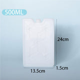 Maxbell Ice Pack for Cooler Transporting Freezer Pack for Road Trips Fishing Camping 500ml