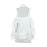 Maxbell Beekeeping Suit with Hood for Men Women Protection Breathable Beekeeper Suit White