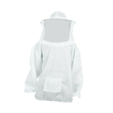 Maxbell Beekeeping Suit with Hood for Men Women Protection Breathable Beekeeper Suit White