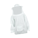 Maxbell Beekeeping Suit with Hood for Men Women Protection Breathable Beekeeper Suit White
