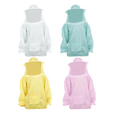 Maxbell Beekeeping Suit with Hood for Men Women Protection Breathable Beekeeper Suit White