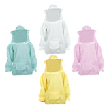 Maxbell Beekeeping Suit with Hood for Men Women Protection Breathable Beekeeper Suit White