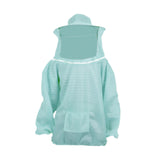 Maxbell Beekeeping Suit with Hood for Men Women Protection Breathable Beekeeper Suit Light Blue