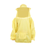 Maxbell Beekeeping Suit with Hood for Men Women Protection Breathable Beekeeper Suit Yellow