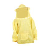 Maxbell Beekeeping Suit with Hood for Men Women Protection Breathable Beekeeper Suit Yellow