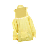 Maxbell Beekeeping Suit with Hood for Men Women Protection Breathable Beekeeper Suit Yellow