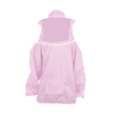 Maxbell Beekeeping Suit with Hood for Men Women Protection Breathable Beekeeper Suit Pink