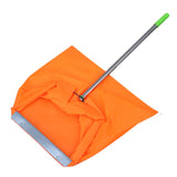 Maxbell Dustpan Type Leaf Bag Windproof Dustpan for Household Commercial Lawn Debris Green Grip