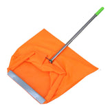 Maxbell Dustpan Type Leaf Bag Windproof Dustpan for Household Commercial Lawn Debris Green Grip