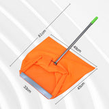 Maxbell Dustpan Type Leaf Bag Windproof Dustpan for Household Commercial Lawn Debris Green Grip