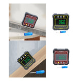 Maxbell Inclinometer Compact Digital Level Angle Gauge Meter for Machinery Table Saw