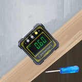Maxbell Inclinometer Compact Digital Level Angle Gauge Meter for Machinery Table Saw