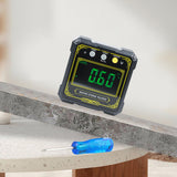 Maxbell Inclinometer Compact Digital Level Angle Gauge Meter for Machinery Table Saw