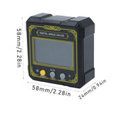 Maxbell Inclinometer Compact Digital Level Angle Gauge Meter for Machinery Table Saw