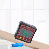 Maxbell Inclinometer Compact Digital Level Angle Gauge Meter for Machinery Table Saw