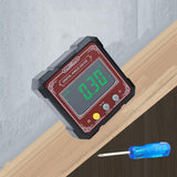 Maxbell Inclinometer Compact Digital Level Angle Gauge Meter for Machinery Table Saw