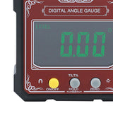 Maxbell Inclinometer Compact Digital Level Angle Gauge Meter for Machinery Table Saw