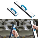 Maxbell Sandpaper Holder Aluminum Alloy Manual Grinding Tool for Corner Wood Drywall 25cm