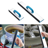 Maxbell Sandpaper Holder Aluminum Alloy Manual Grinding Tool for Corner Wood Drywall 25cm