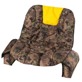 Maxbell Lawnmower Seat Cover Comfortable Lawn Cushion Cover for Yard Garden Backyard Yellow w Side Pocket