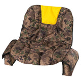 Maxbell Lawnmower Seat Cover Comfortable Lawn Cushion Cover for Yard Garden Backyard Yellow w Side Pocket