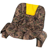 Maxbell Lawnmower Seat Cover Comfortable Lawn Cushion Cover for Yard Garden Backyard Yellow w Side Pocket