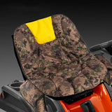 Maxbell Lawnmower Seat Cover Comfortable Lawn Cushion Cover for Yard Garden Backyard Yellow w Side Pocket