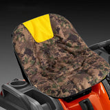 Maxbell Lawnmower Seat Cover Comfortable Lawn Cushion Cover for Yard Garden Backyard Yellow n Side Pocket