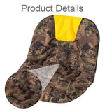 Maxbell Lawnmower Seat Cover Comfortable Lawn Cushion Cover for Yard Garden Backyard Yellow n Side Pocket