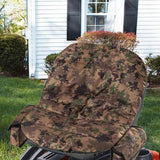 Maxbell Lawnmower Seat Cover Comfortable Lawn Cushion Cover for Yard Garden Backyard with Side Pocket