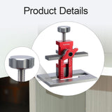 Maxbell Cabinet Door Mounting Jig Quick Aluminium Alloy for Wardrobe DIY Enthusiasts 1 pieces