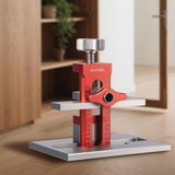 Maxbell Cabinet Door Mounting Jig Quick Aluminium Alloy for Wardrobe DIY Enthusiasts 1 pieces