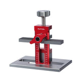 Maxbell Cabinet Door Mounting Jig Quick Aluminium Alloy for Wardrobe DIY Enthusiasts 1 pieces