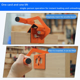 Maxbell Lifting Clamp Stone Panel Handler Lifting Tool for Glass Woodworking Plywood