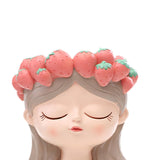 Maxbell Cute Resin Planter Gift Modern Girl Face Flower Pot for Balcony Table Garden Style B