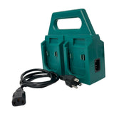 Maxbell Battery Charging Tool Tool Accessory Lightweight 2 in 1 Sturdy Power Station