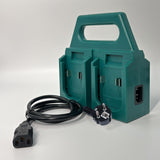 Maxbell Battery Charging Tool 2 in 1 with Hanle Stable Lightweight Compact Organizer