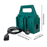 Maxbell Battery Charging Tool 2 in 1 with Hanle Stable Lightweight Compact Organizer