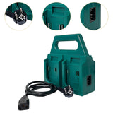 Maxbell Battery Charging Tool 2 in 1 with Hanle Stable Lightweight Compact Organizer