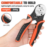 Maxbell Closed Barrel Crimper 4 Way Versatile for Motorcycle Scooter Crimping Pliers