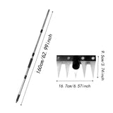 Maxbell Gardening Weeder Detachable Claw Remover Tool for Digging Backyard Gardening 5 Tips