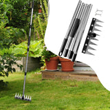 Maxbell Gardening Weeder Detachable Claw Remover Tool for Digging Backyard Gardening 8 Tips