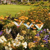 Maxbell 4Pcs Fake Dragonfly Clips Outdoor Garden Multicolor Indoor Dragonfly Clip on