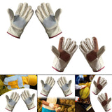 Maxbell Fruit Picking Gloves Canvas AntiSlip Gardening Gloves for Farm Planting Yard Style A