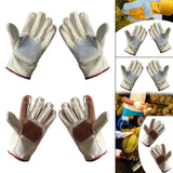 Maxbell Fruit Picking Gloves Canvas AntiSlip Gardening Gloves for Farm Planting Yard Style A